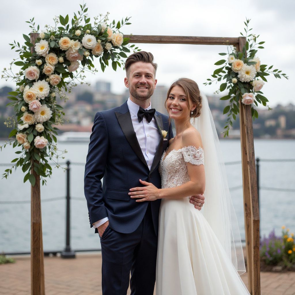 Elegant wedding celebration